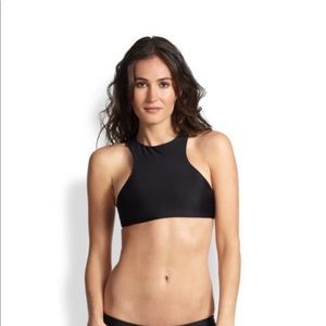 Mikoh black bikini top - barely worn.